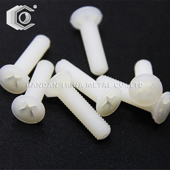 DIN965 พลาสติกไนล่อน Csk เครื่องสกรู