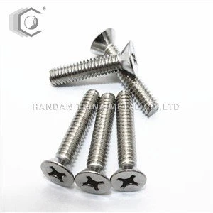 DIN965 สกรูเครื่อง Csk